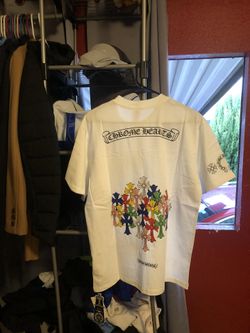 White Chrome Hearts T Shirt 