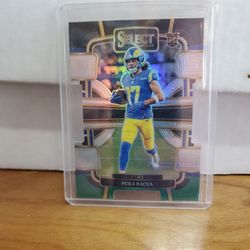 Puka Nacua Die Cut Prizm Refractor Insert RAMS