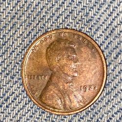 EF-45 1923 Wheat Penny