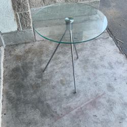 Glass table