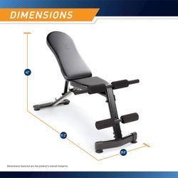 Adjustable Weight Bench – Multi-Purpose (Upright, Incline, Decline, Flat)