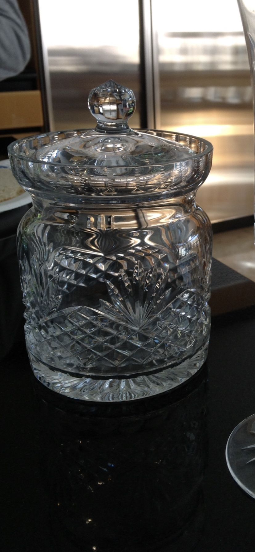 crystal jar