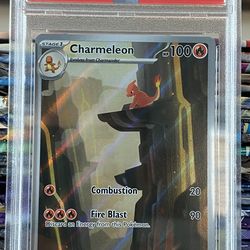 Pokémon Slabs Charmeleon PSA 10, Psyduck PSA 9