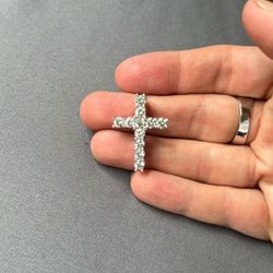 Moissanite Jesus Cross Pendant 🔥🔥 (PASSES DIAMOND TESTERS!!)