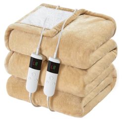 Electric Heated Blanket Queen Size 84''x90