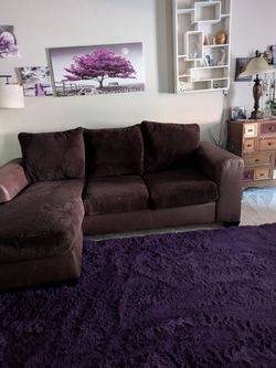 Brown Sectional