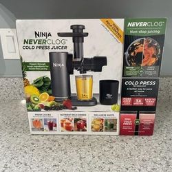 NINJA NeverClog Cold Press Juicer