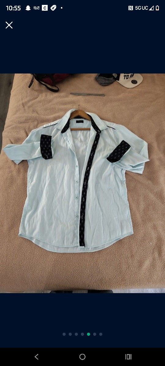 Vintage Tuvia Dress Shirt XL