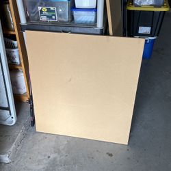 2 MDF Boards 24x49 And 33 X37