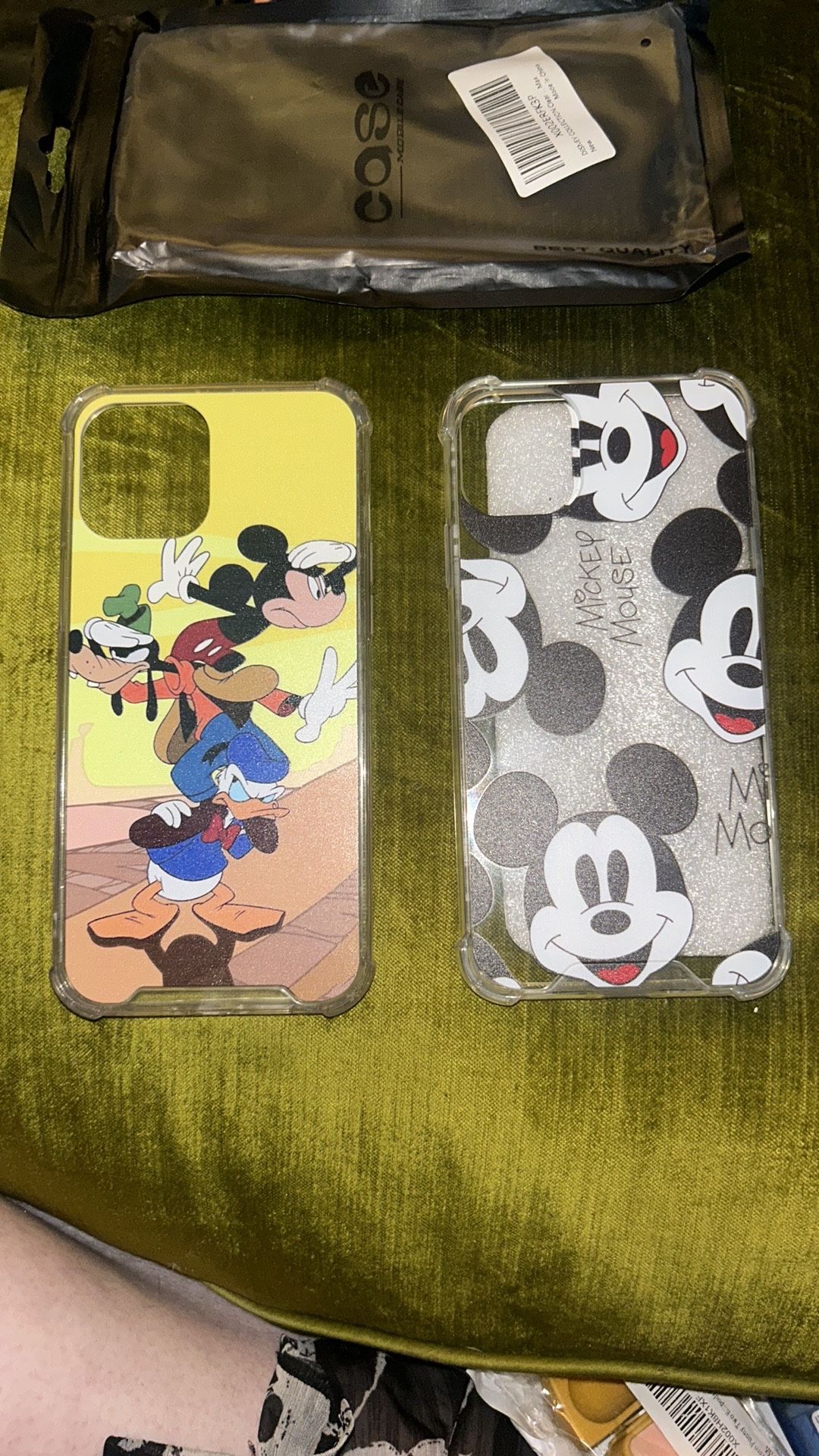 Two Max iPhone Cases from the Disney Collection (New)