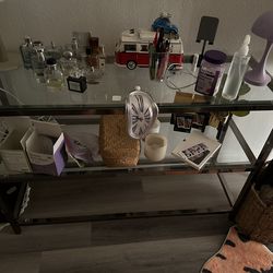 Glass stainless shelf