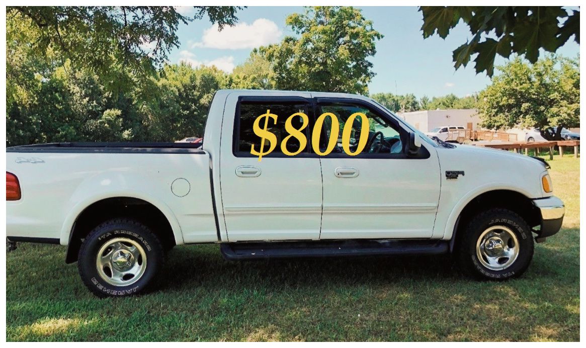 🔑🔑$8OO 🔑🔑For sale 2OO2 Ford F-150🔑🔑Urgent