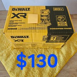$130 Dewalt Compact XR Router 20-Volt (Tool-Only) rotor