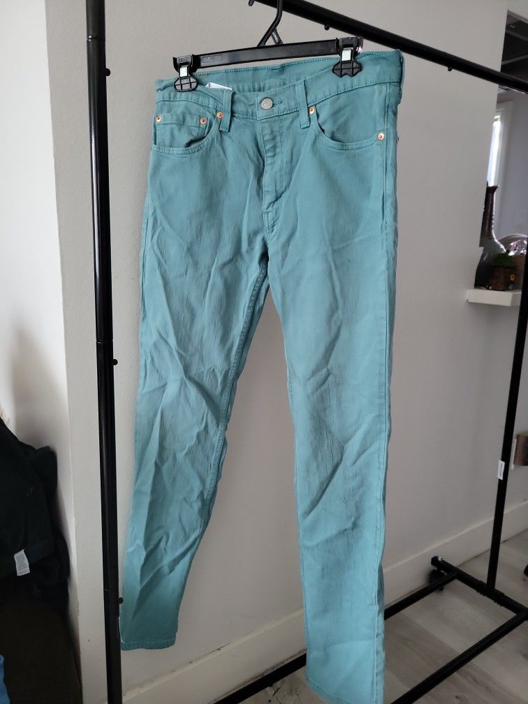 Torquise Levi Jeans