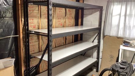 Gorilla Rack Industrial Shelving, 77” x 24” x 72"