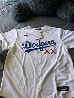 F/S: NIKE x KAWS DODGERS JERSEY SZ. LARGE
