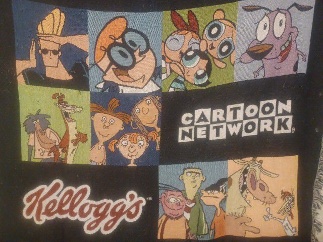 Kellogg's Cartoon Network Woven Throw 