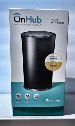  TP-Link OnHub AC1900 Mbps 1-Port Gigabit Wireless Router Google Open Box