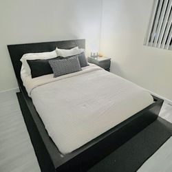 Black Queen Sized Bed Frame 