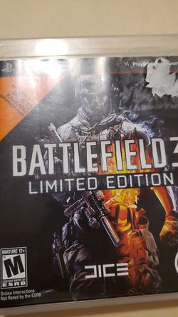 BATTLEFIELD 3 Limited Edition PS3