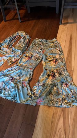 Pantalón y blusa nuevo no etiqueta size L $10