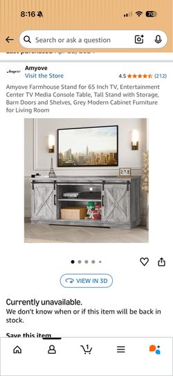 Farmhouse TV stand