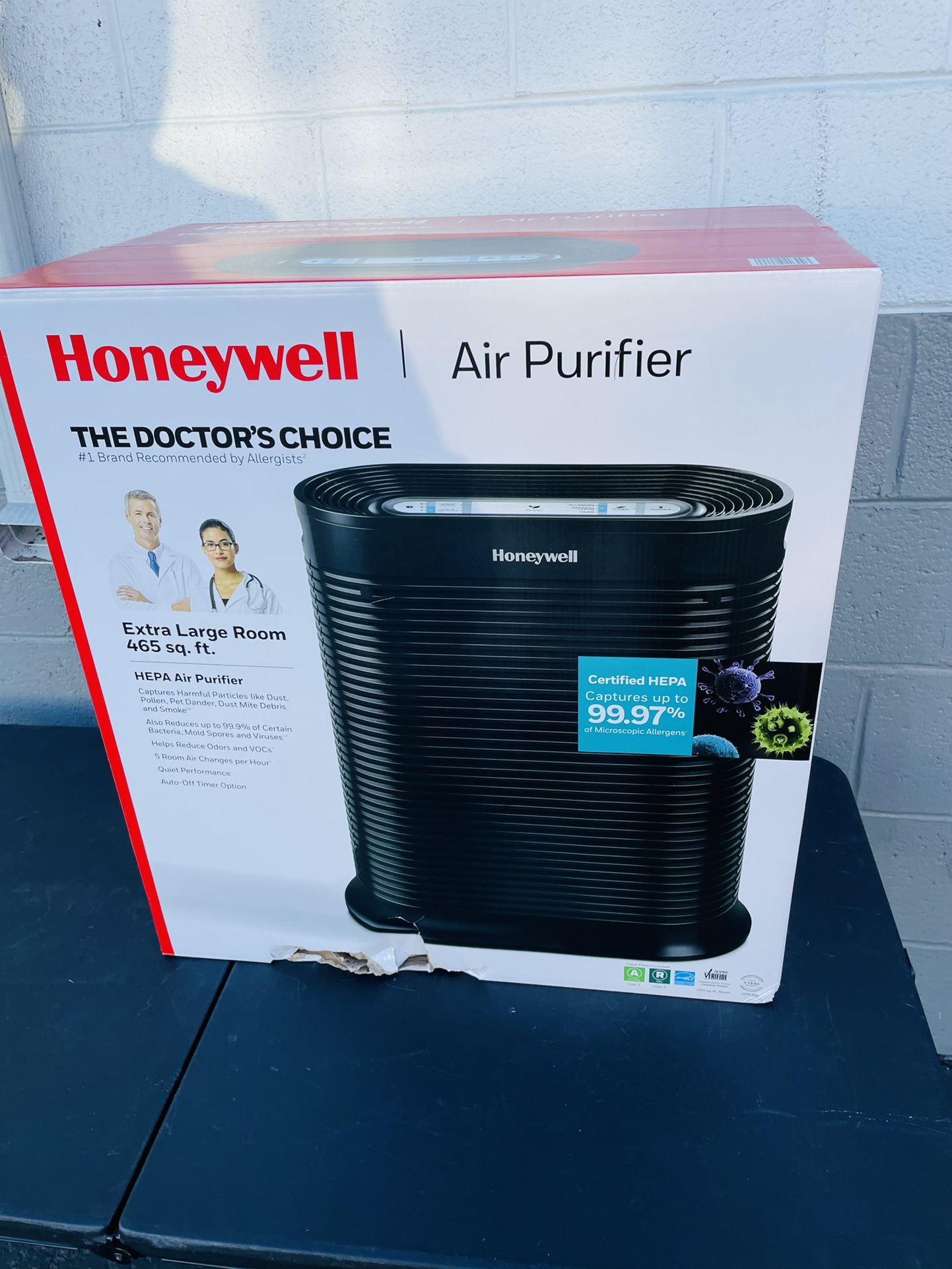 Honeywell HPA300 HEPA Air Purifier for Extra Large Rooms