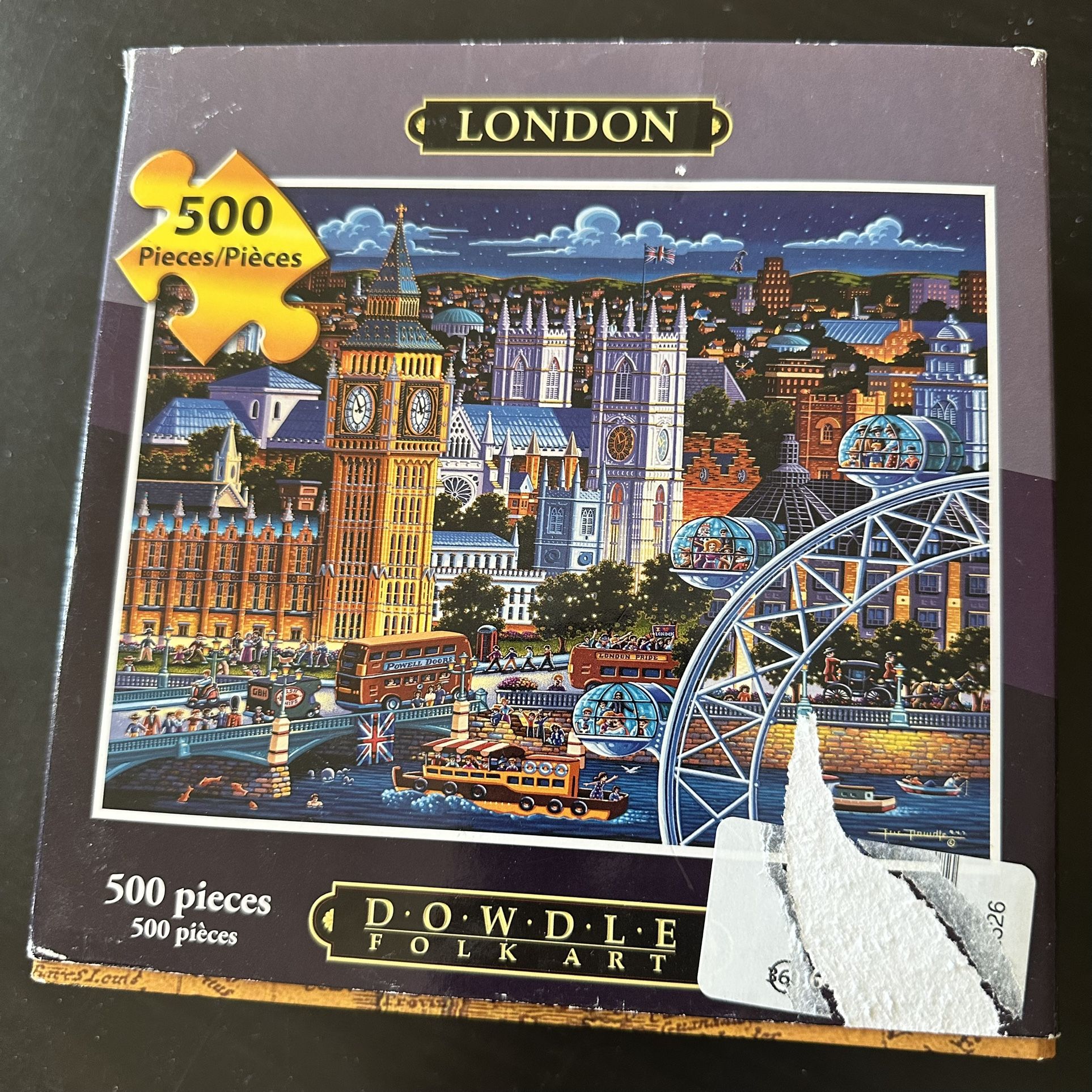 Puzzle Of London 500 Pieces 