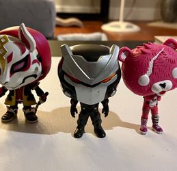 Funko Pop! Games: Fortnite Lot Of 3 Nice No Box