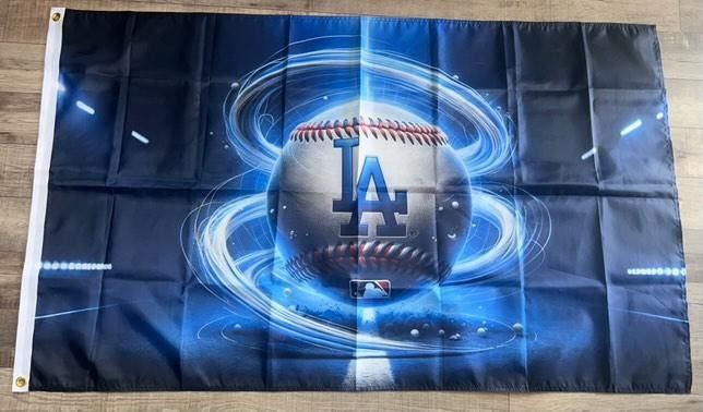 Dodgers Flag size 3'×5'