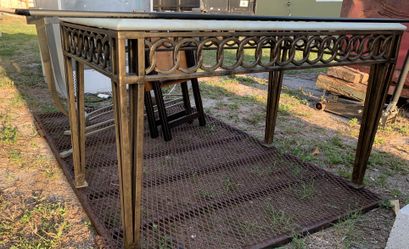 Glass Top Dining Table