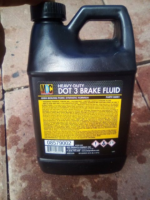 Dot3 Brake Fluid