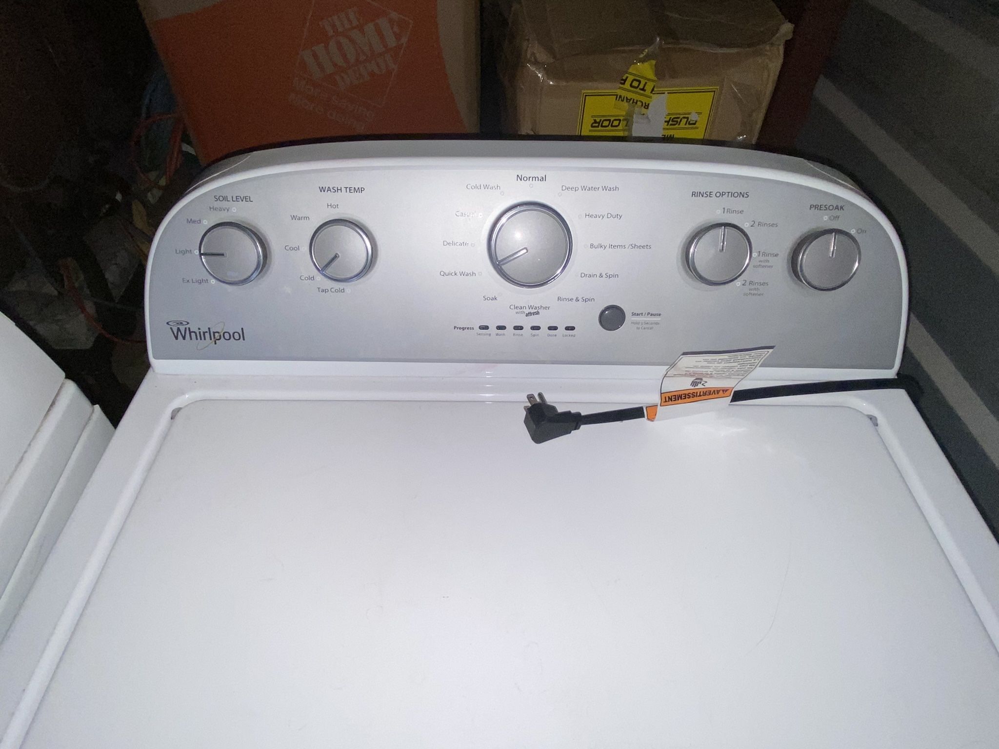 Whirlpool Washer & Dryer Set for Sale in Matteson, IL OfferUp