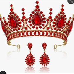 Crystal Crown Set 
