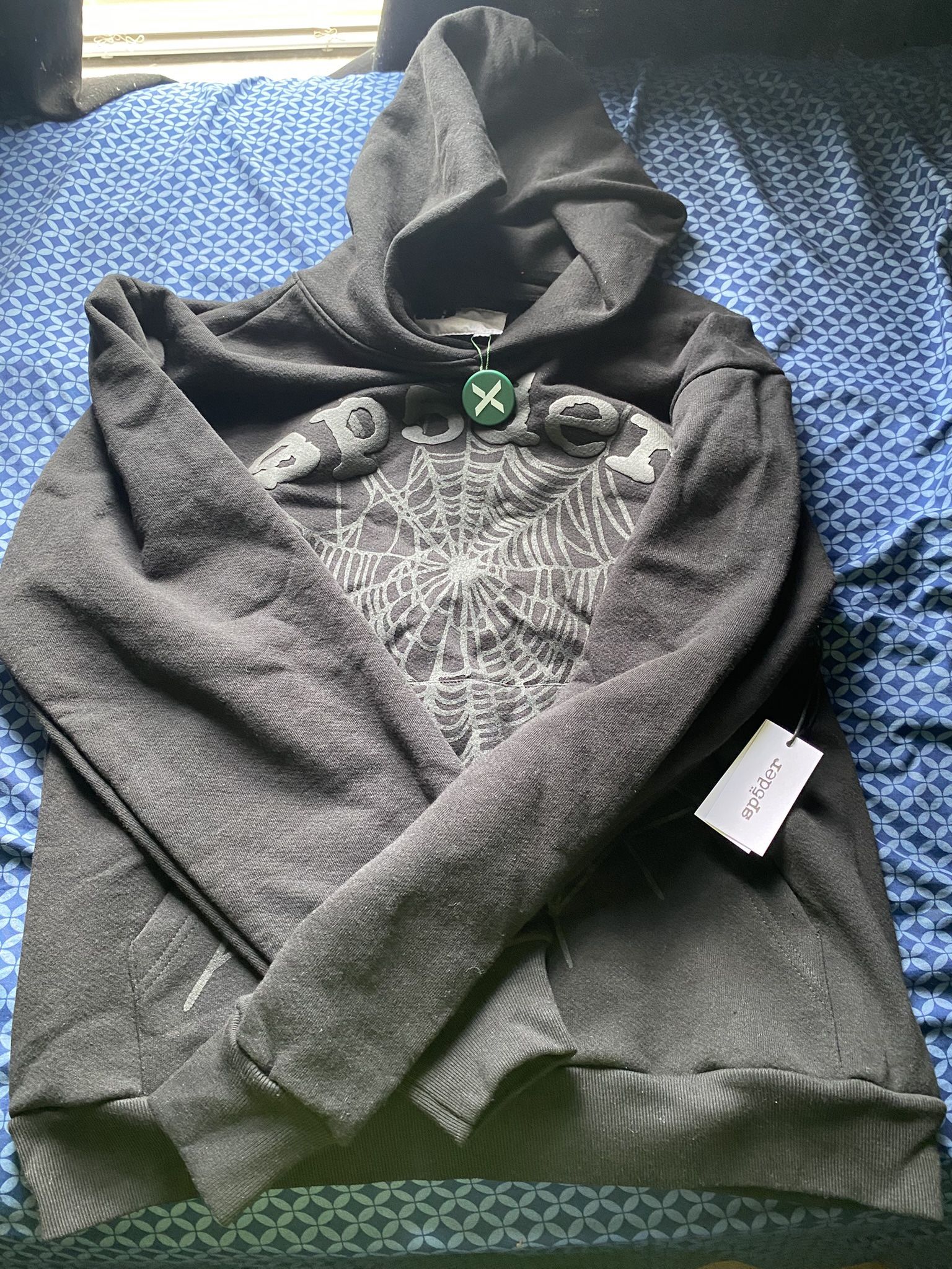 Sp5der Phantom Web Hoodie