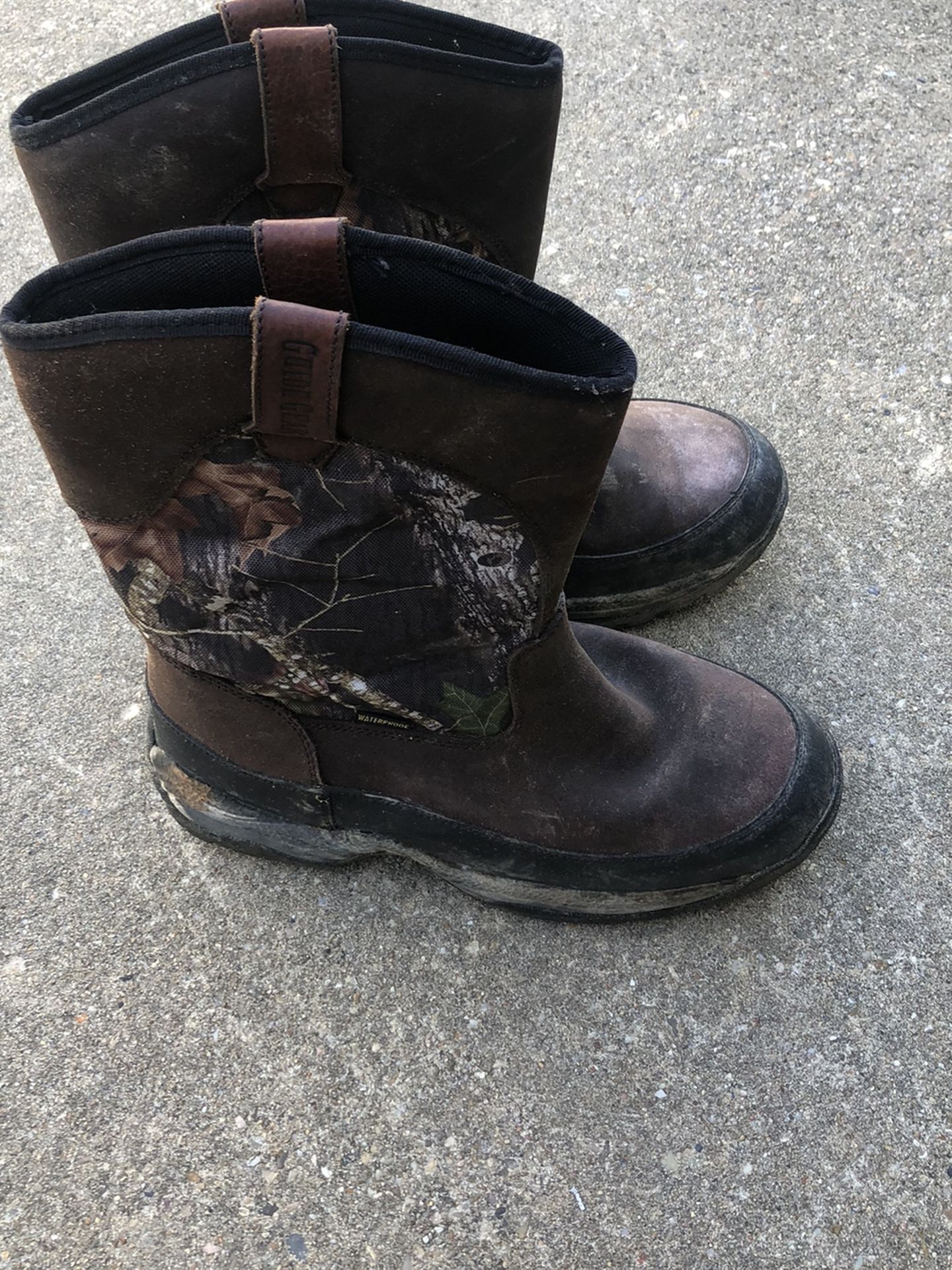 Pull Up Work Boots 10d