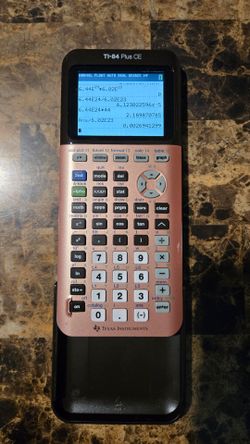TI 84 Plus CE scientific calculator