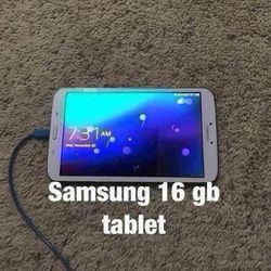 Samsung 9" mini tablet 16 gb  -  $95