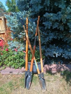 Pair of post Hole Diggers Ames Husky