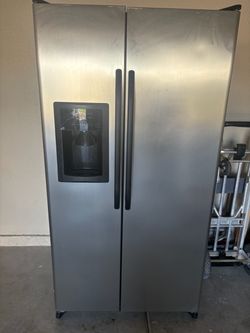 GE Stainless Steel Side-by-Side Refrigerator