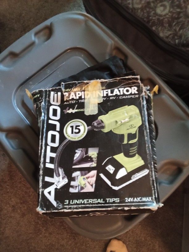 AUTOJOE Rapid Inflator 15" Air Hose Length