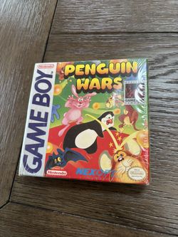 Penguin Wars (Nintendo Game Boy, 1990) CIB - RARE NEW
