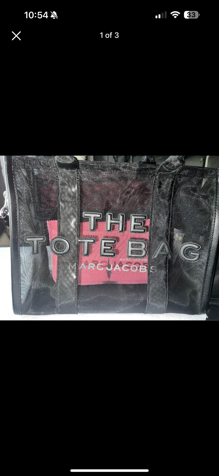 Marc Jacobs Mesh Tote Bag