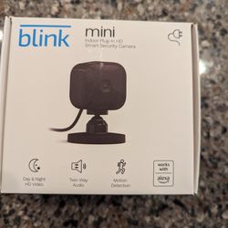 Blink Mini Camera New In Box