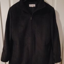 Mens Black Suede Coat