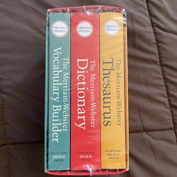 Dictionary , thesaurus , vocabulary books - Brand new