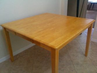 FREE Bar Height Expandable Table with Purchase Of 4 Chairs.