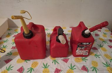 Gas Cans One And Two Gallon