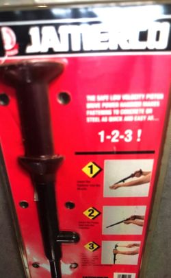 Jamerco Hammer Drive powder actuated fastening tool model JT-75A