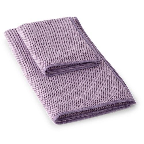 Norwex Textured Kitchen Towel Set Eggplant